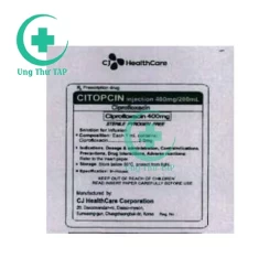 Citopcin Injection 400mg/200ml CJ Healthcare - Trị nhiễm khuẩn